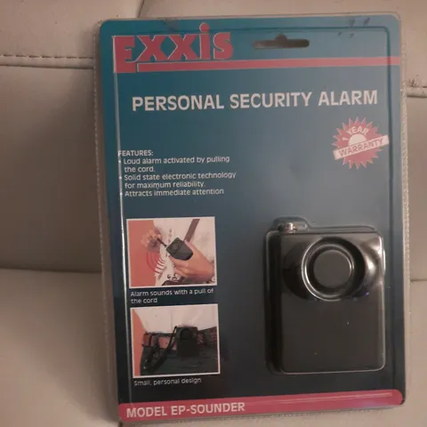 Exxis Personal Security Alarm Ep-sounder Pull Cord Belt Clip