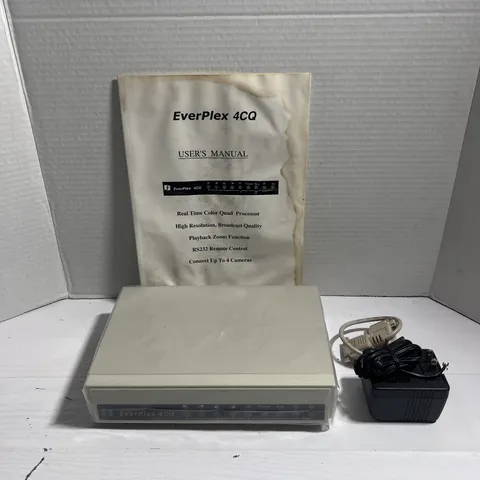 EverPlex 4CQ Realtime Color Quad Processor w/ Power Adapter & User Manual