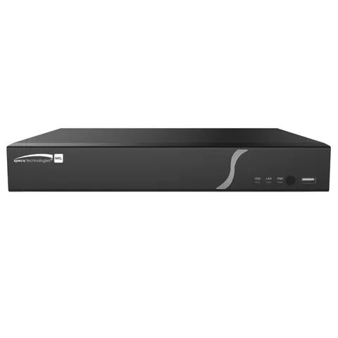 Speco N4NRL2TB 4 Channel 4K H.265 NVR  4 Built-In PoE Ports,1 SATA- 2TB NEW