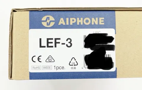 Aiphone LEF-3 Open Voice Selective 3-Call Master, Sub-Master and Door Stations