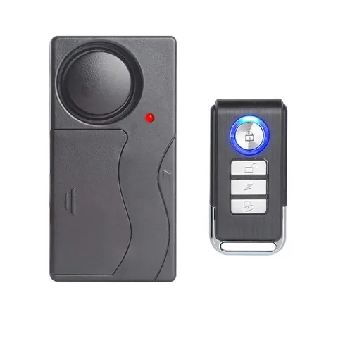 Mengshen Wireless Vibration Alarm Anti-Theft Burglar Alarm 110db Loud Alert