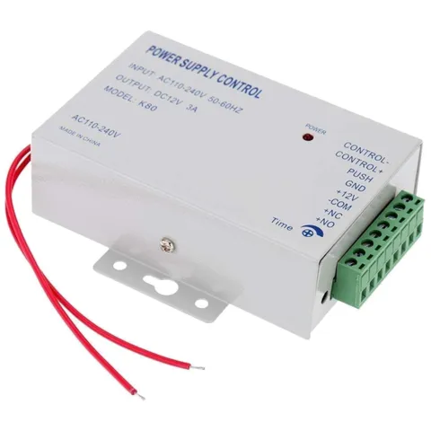 Compact Power Supply Control 12V DC for Access Control