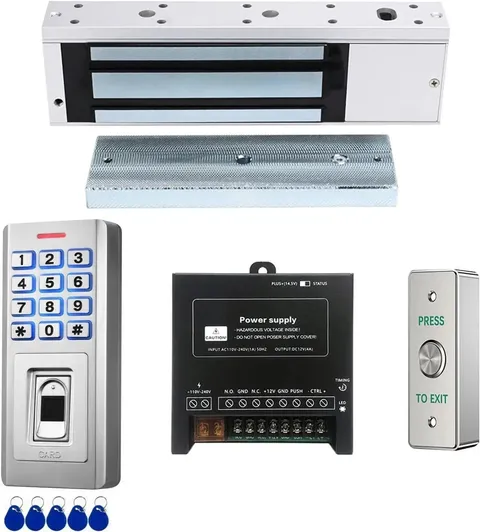 Door Access Control System Kit, IP68 Waterproof Keypad Door Access Device...