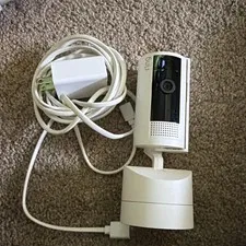 Ring Indoor Stick Up Cam 2nd Gen 5F72E9 Wi-Fi 1080p FHD Indoor Camera - White