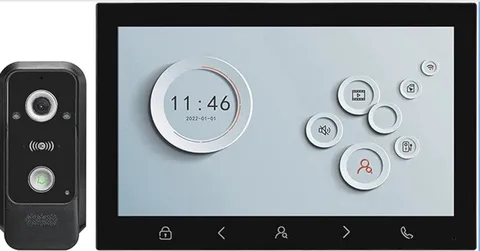 Wired Video Doorbell Apartment Intercom System,10 in Full Touch Monitor 1080P 