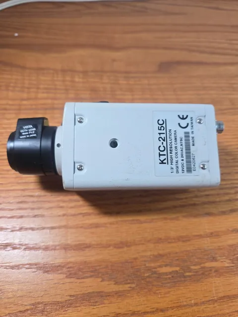 Vista KTC-215C High Resolution CCTV Security Camera with 4mm F1.2 Lens