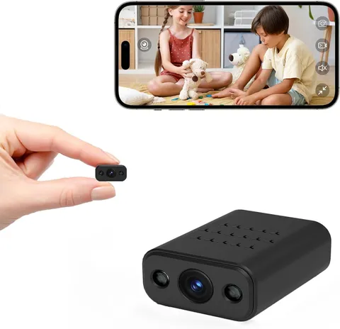 Mini Camara De Seguridad WiFi Espia Oculta 4K Cámara Espía Inalámbrica Pequeña