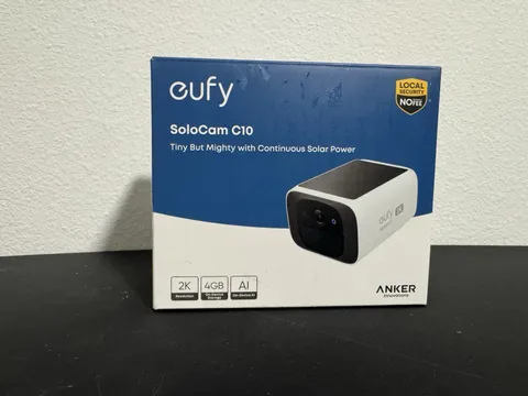 Eufy SoloCam S220 2K Wi-Fi Outdoor Solar Bullet Camera - White