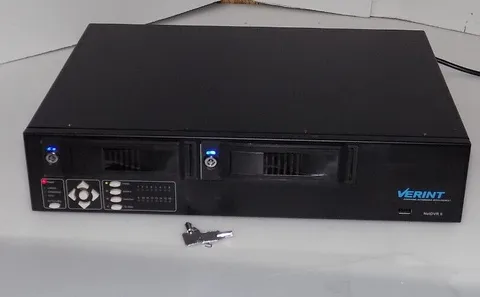 Verint netDVR II-ES Video Recorder WORKS- WITH Keys .. No HDD
