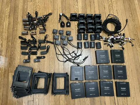 LOT | 10 -PRO-VISION 1800 HD MOBILE DVR SYSTEM/KIT | 25 Cameras | Mic Receivers