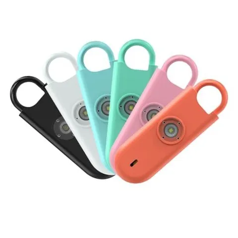140dB Personal Safety Alarm for Women, 6 Pack Safe Alarm Protection 6 Colors