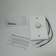 45 Ohm MVC1 Volume Control, White For M&S Music / Intercom System