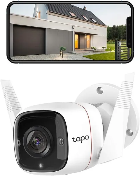 Tapo TP-Link 2K Outdoor Wired Weatherproof Security Camera C310