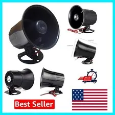 Compact 15W Wired Alarm Siren with 120dB Sound – Ideal for Home Security