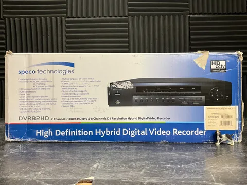 Speco Technologies DVR 10 channels 2TB DVR82HD2TB ✅❤️️✅❤️️ Open Box!