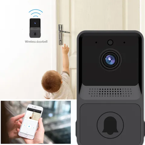 WiFi Wireless Video Smart Doorbell Phone Door-Ring Intercom Security Camera Bell