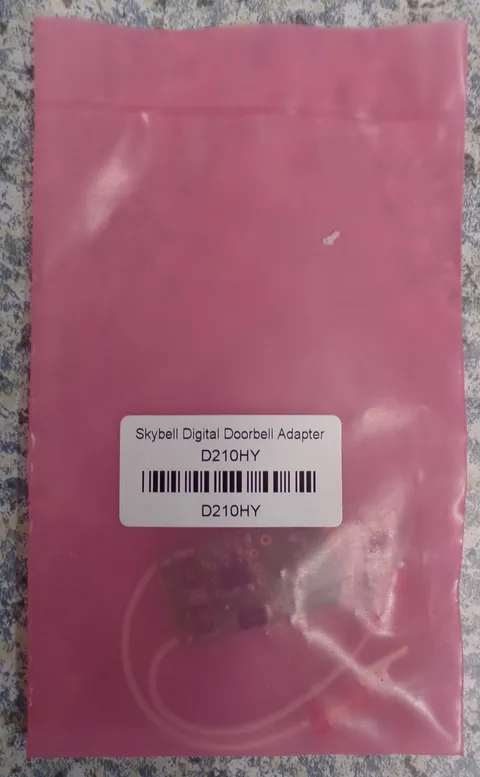 SKYBELL D210HY Digital Doorbell Adapter NEW SEALED 