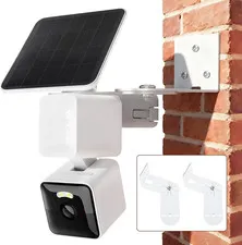 2Packs Adjustable Corner Mount Bracket for WYZE Solar Cam Pan, Wyze Cam Pan