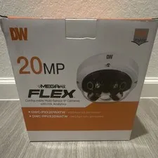 Digital Watchdog 20MP Multi-Sensor IP Dome Camera Indoor/Outdoor White