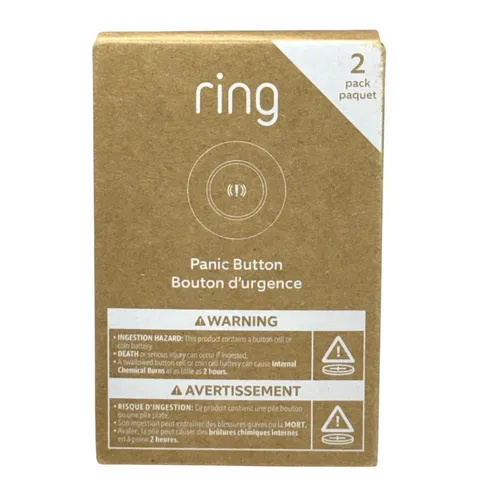 Ring Alarm Panic Button 2-pack 2nd Gen NEW SEALED Ships Within 1 Business Day