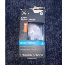 GE Cync Smart Motion Sensor Wireless Indoor Programmable Hands-Free Lighting