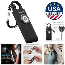 Reliable Personal Safety Keychain with 130dB Siren & Waterproof Design