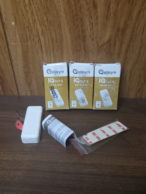 Qolsys IQ S Line Garage Door Tilt Sensor QS1131-840 Encrypted 319.5 MHz 3 Pack