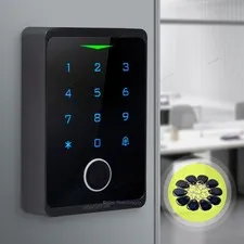 Waterproof Fingerprint Password Access Control  Unit with ID Keyfobs US Stock