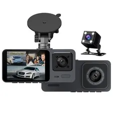 Camera Double / Triple Lens Dashcam Video Recorder Parking Wide Angle