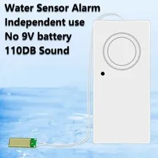 1-Pack Water Leak Alarm Flood Level Overflow Detector Sensor Home Security Alert