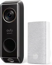Security Video Doorbell (Wired) S330 with Chime, Dual Cam, Delivery Guard
