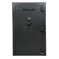 Hollon DOM‑45E Dominion Gun Safe 45 Gun Electronic Lock 90 Min Fire Gray 1050 lb
