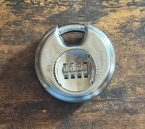 Brinks Stainless Steel Security Lock Combination
