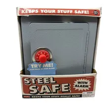 Vintage Schylling Toy, Steel Safe With Alarm Ages 5+