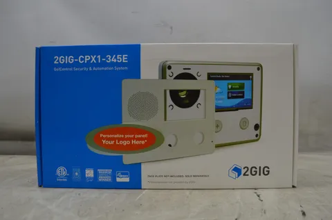 2GIG 2GIG-CPX1-345E Go! Control Security & Automation System *New Unused*