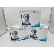 3 Vimtag VT-361 720p HD Wireless IP Security Cameras Pan Tilt
