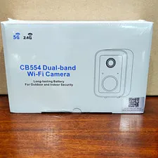 aidowocam CB554 2-Pack 2K QHD Dual-Band Wi-Fi Battery Cam Indoor/Outdoor