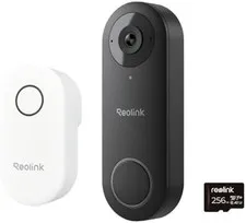 Video Doorbell Camera with 256GB Microsd Card Bundle, Wired Video Doorbell, 5Ghz