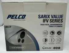 NEW PELCO SARIX Value IFV Series Fixed Focal Environmental Turret IP IFV222-1ER