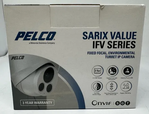 NEW PELCO SARIX Value IFV Series Fixed Focal Environmental Turret IP IFV222-1ER