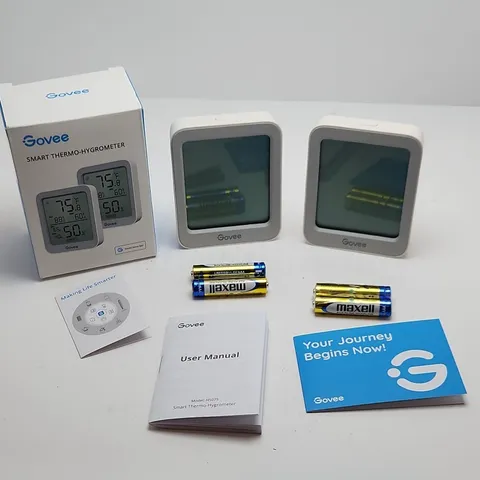 Govee Smart Thermo Hygrometer Bluetooth Temperature Humidity Monitor Open Box