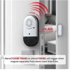 Easy Install Door Alarms - Volume Control