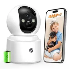 Battery Powered Indoor Camera Wireless for Home Monitoring