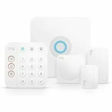 Ring 2nd Gen 4K11SZ-0EN0 Wireless Alarm Home Security Kit - 5 Piece