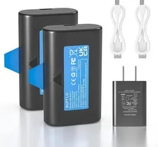 2-Pack Rechargeable Batteries for Simplisafe Wireless Outdoor Security Cameras,