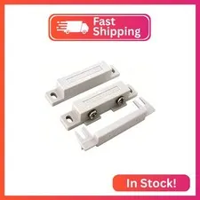 Seco-Larm SM-200Q/W Screw-Terminal Surface-Mount Magnetic Contacts, White, 3/4"