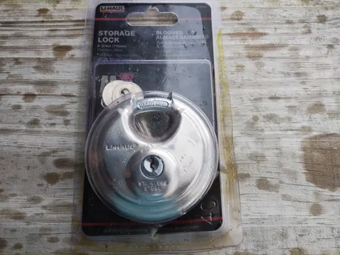 Brand New U-Haul Stainless Steel Max Security Padlock 