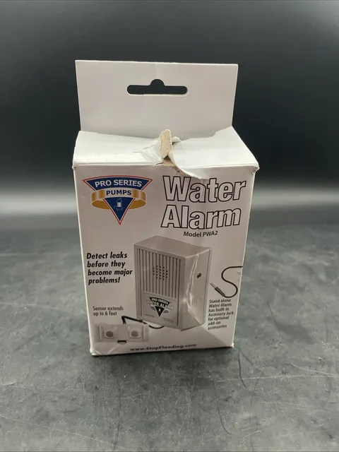 PRO SERIES PWA2 110 dB 9v Battery Operated Water Alarm Sensor Leak Detection