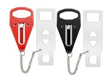 Portable Door Lock 2Pack Extra Lock for Additional Privacy and Safety in Home...
