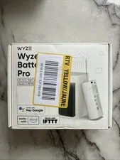 Wyze WYZECOP Battery Cam Pro Security Camera - White